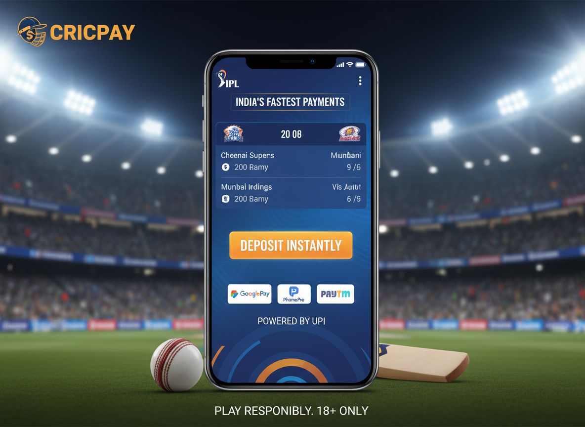 Ipl betting app with UPI support in India